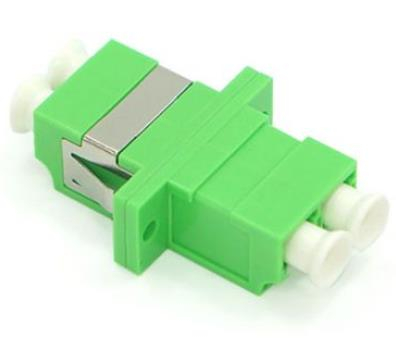 LC/APC To LC/APC Adapter Singlemode Duplex Fiber Optic Coupler