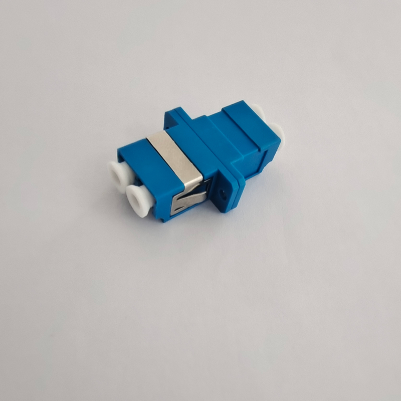 LC UPC Duplex Fiber Optic Adapter 